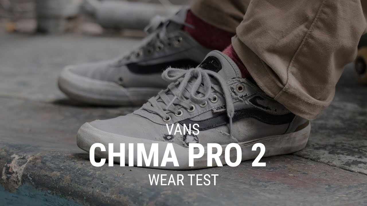 Vans Chima Pro 2 Skate Shoes Wear Test Review - Tactics