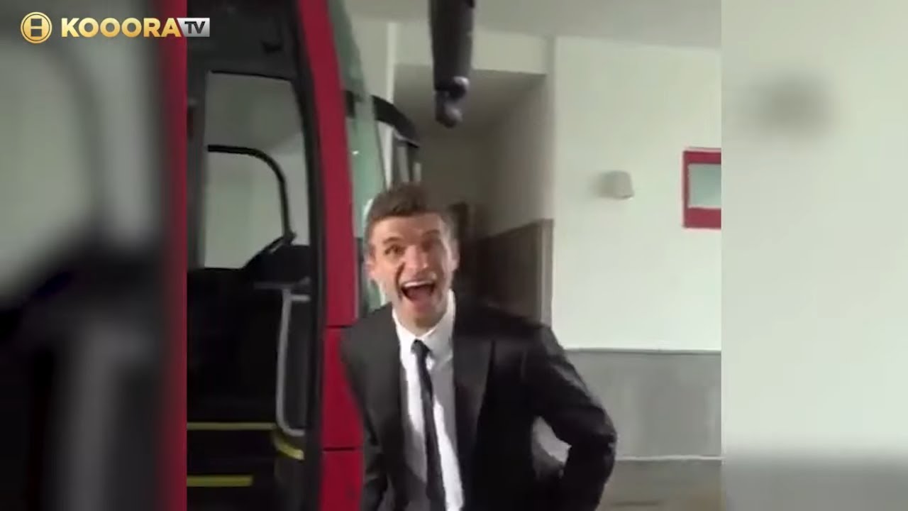 شاهد أكثر اللحظات المضحكة في ممرات و كواليس الملاعب !