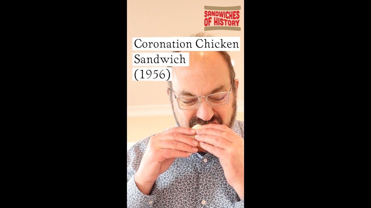 Coronation Chicken Sandwich on Sandwiches of History⁣ (1956)