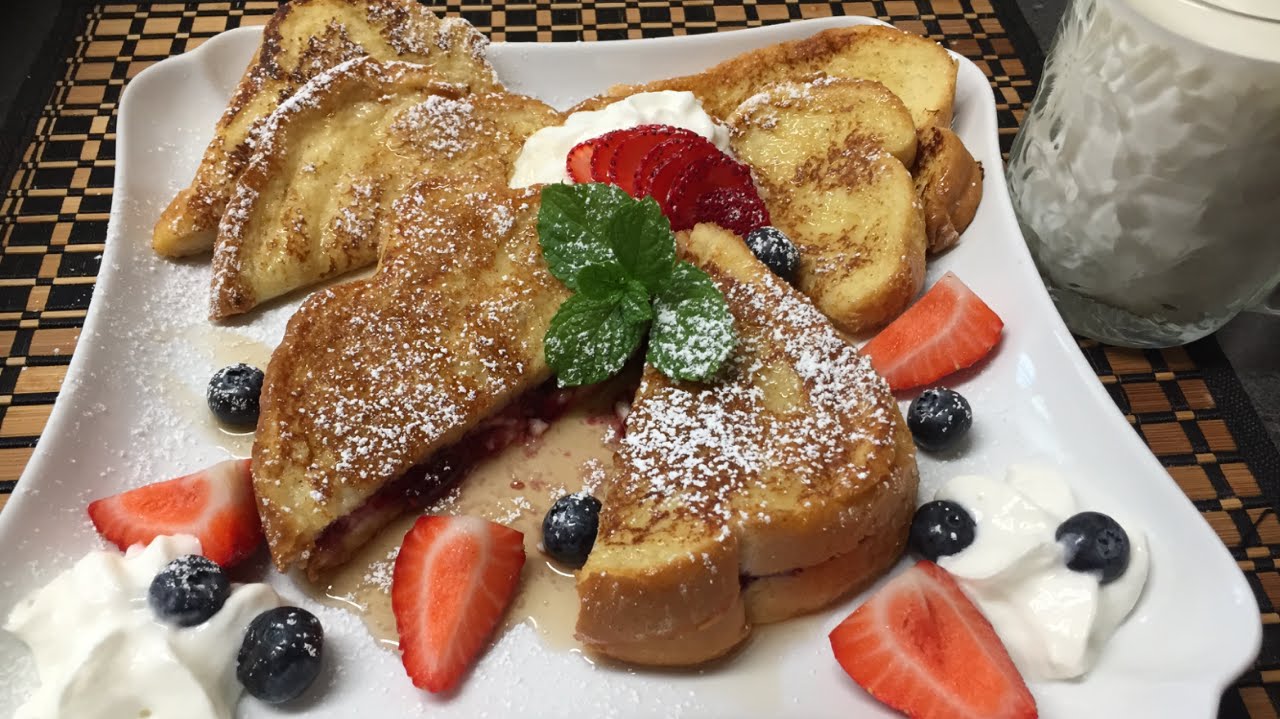 FRENCH TOAST  (TOSTADO A LA FRANCESA !   DELICIOSA RECETA !