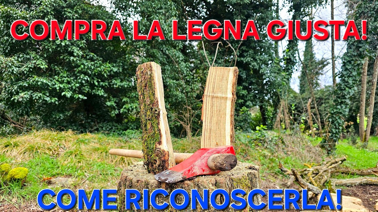 Comprare la legna giusta - Spaccare e stagionare la legna: come quando e perché!