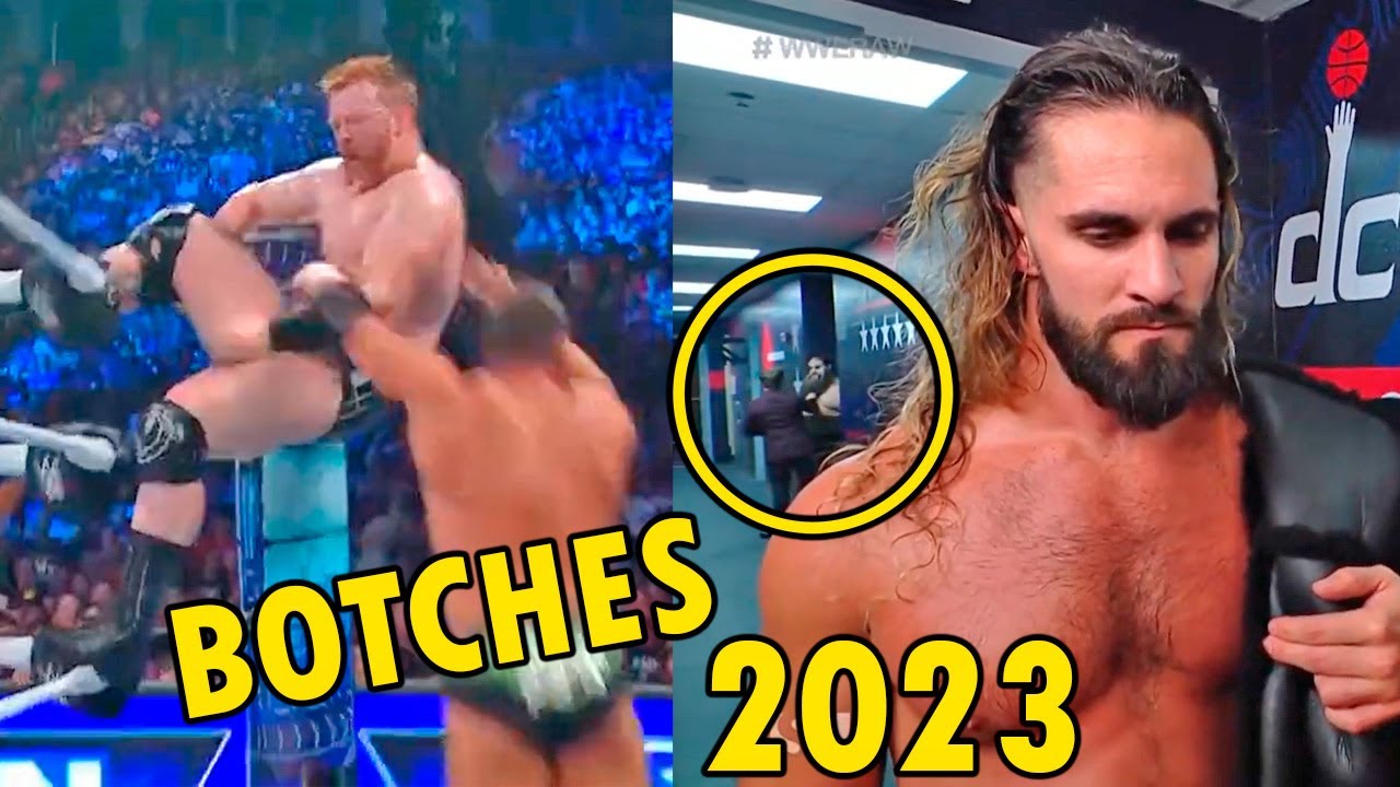 10 BOTCHES DE WWE OCURRIDOS ESTE 2023