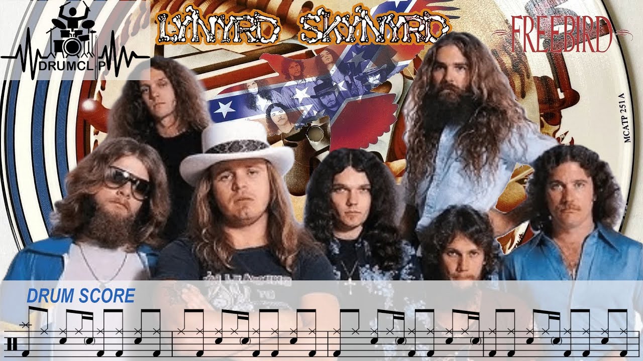 Lynyrd Skynyrd - Free Bird (Drum Score)