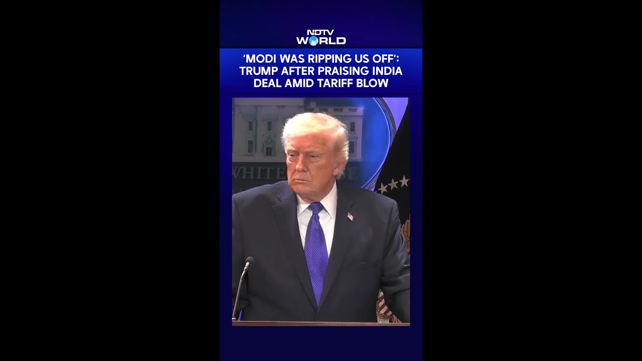 &lsquo;Modi Was Ripping Us Off&rsquo;: Trump&rsquo;s Big Remark After Praising India Deal Amid Tariff Blow