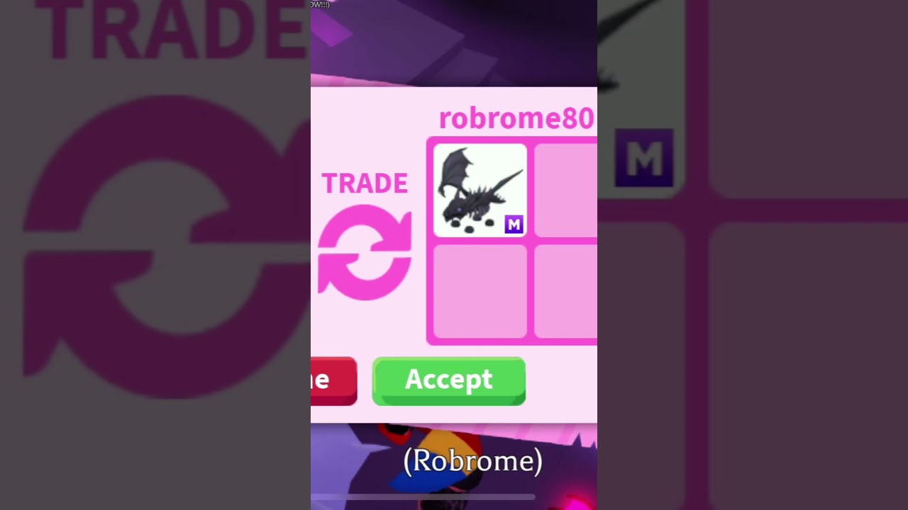 NO POT NO TRICKS MEGA SHADOW😳 #adoptme #roblox #games #megashadow #shadowdragon #mega #rich #shorts