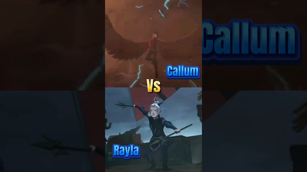 The Dragon Prince: Callum vs Rayla