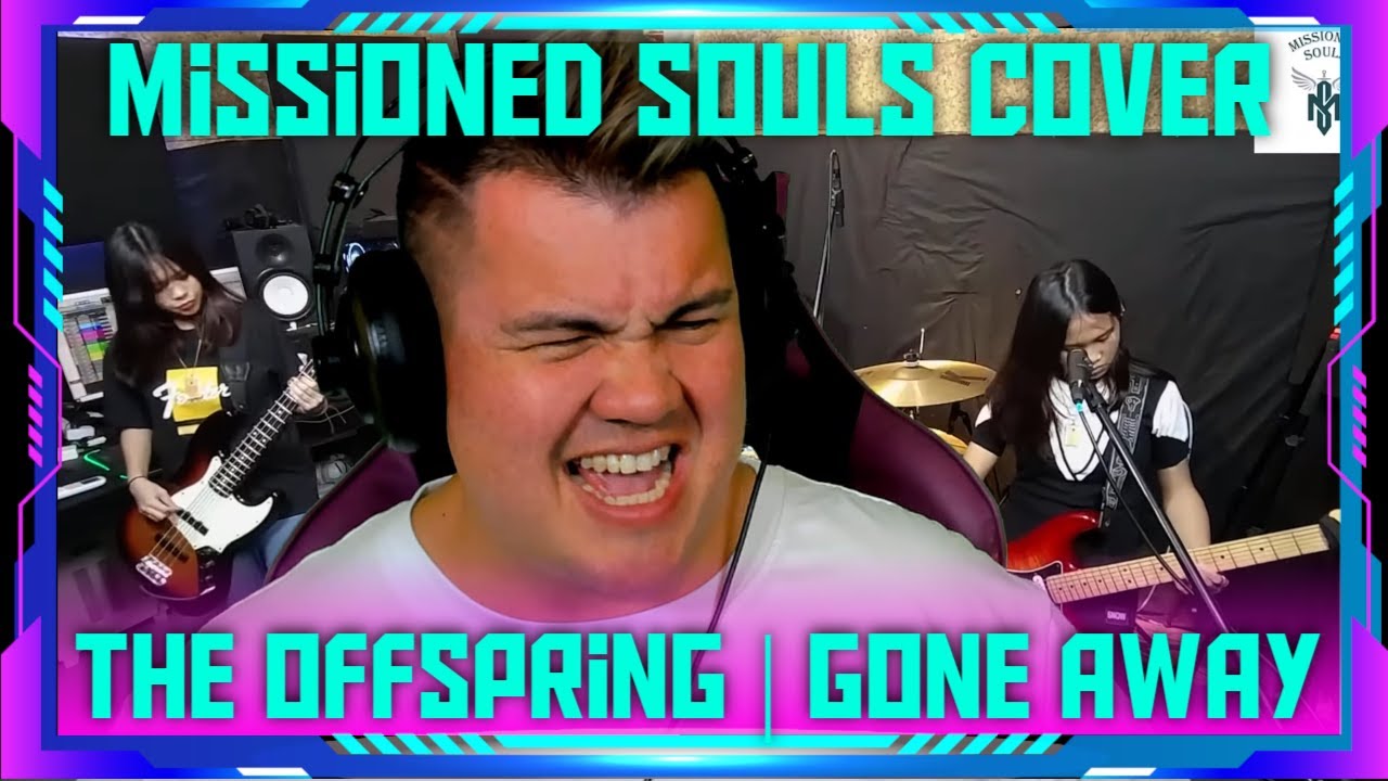 Reaction to The Offspring - Gone Away | Missioned Soul Cover | THE WOLF HUNTERZ Jon and Dolly