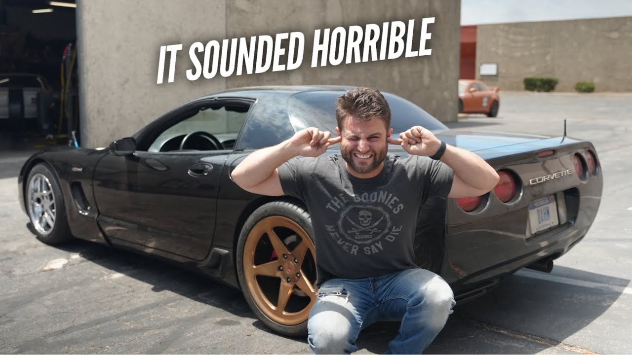 The Rotary Corvette sounded bad. We fixed it.