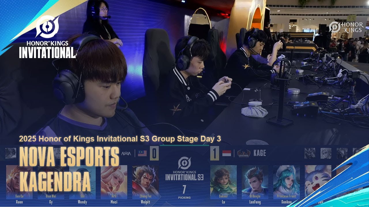 Game 2 - Nova Esports vs KAGENDRA | Honor of Kings (HoK) Invitational S3 2025