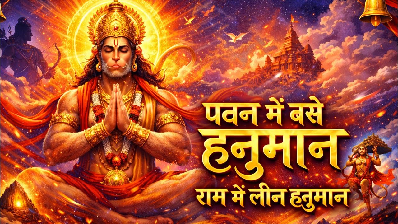 इस गाने को सुनने के बाद आपका जीवन बदल जायेगा | पवन में बसे हनुमान | एक आध्यात्मिक अनुभव | Hanuman