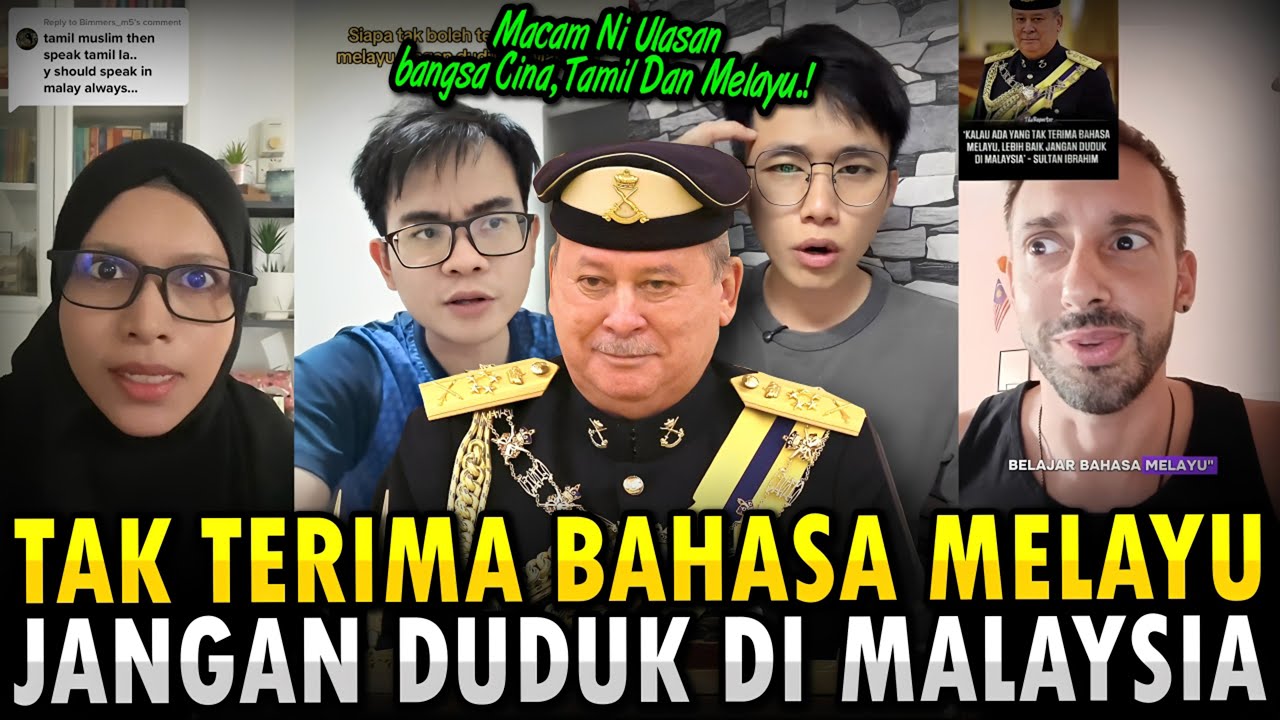 RAMAI TERKEJUT‼️ KAUM CINA, INDIA & MELAYU BERSATU SOKONG BAHASA MELAYU‼️
