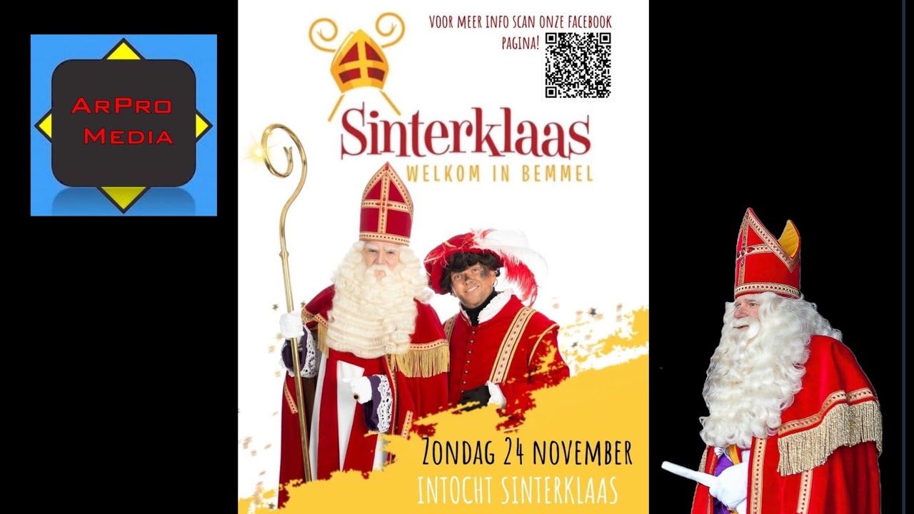 Bemmel  -  Sinterklaas op het Marktplein  -  2024