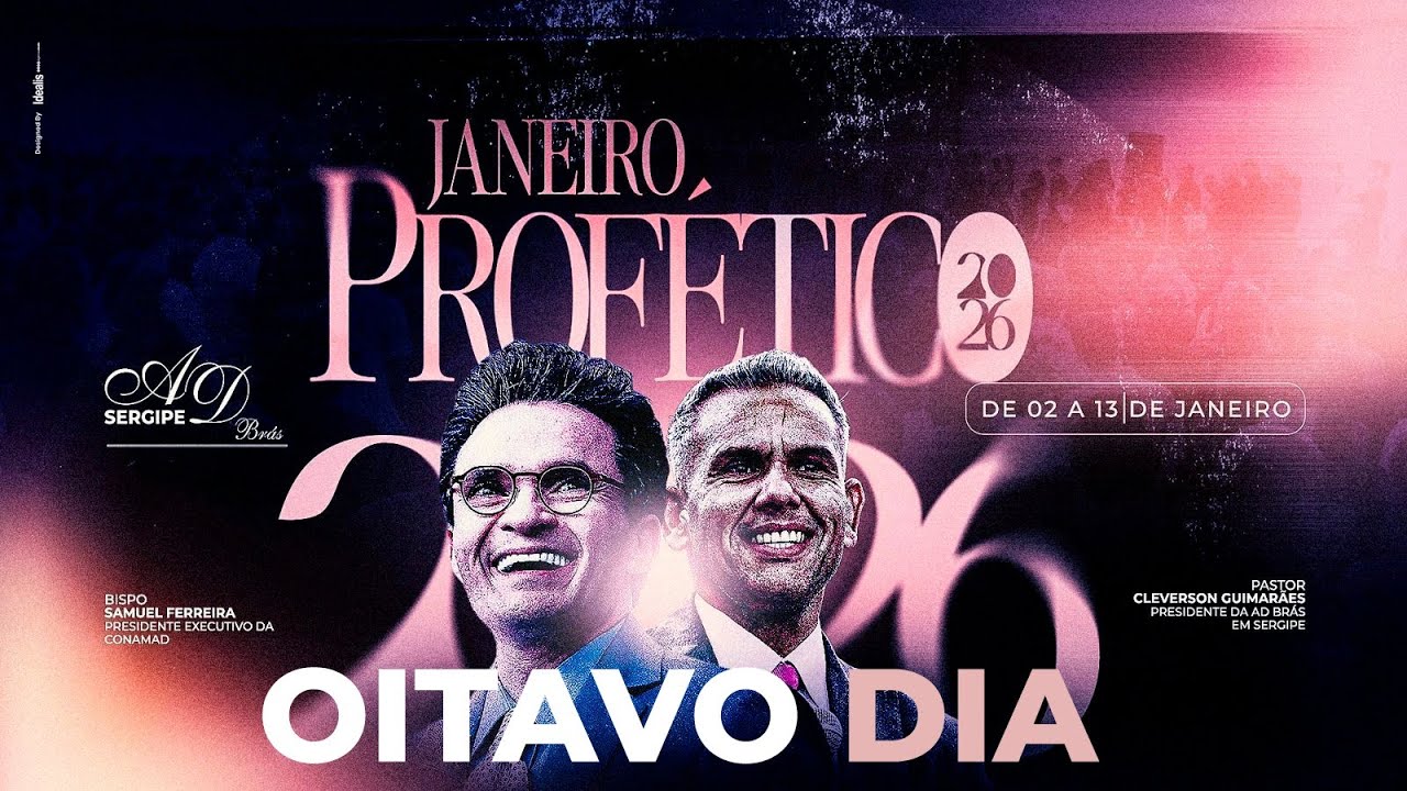 8º DIA JANEIRO PROFETICO  09/01/2026  Pr. Cleverson Guimarães
