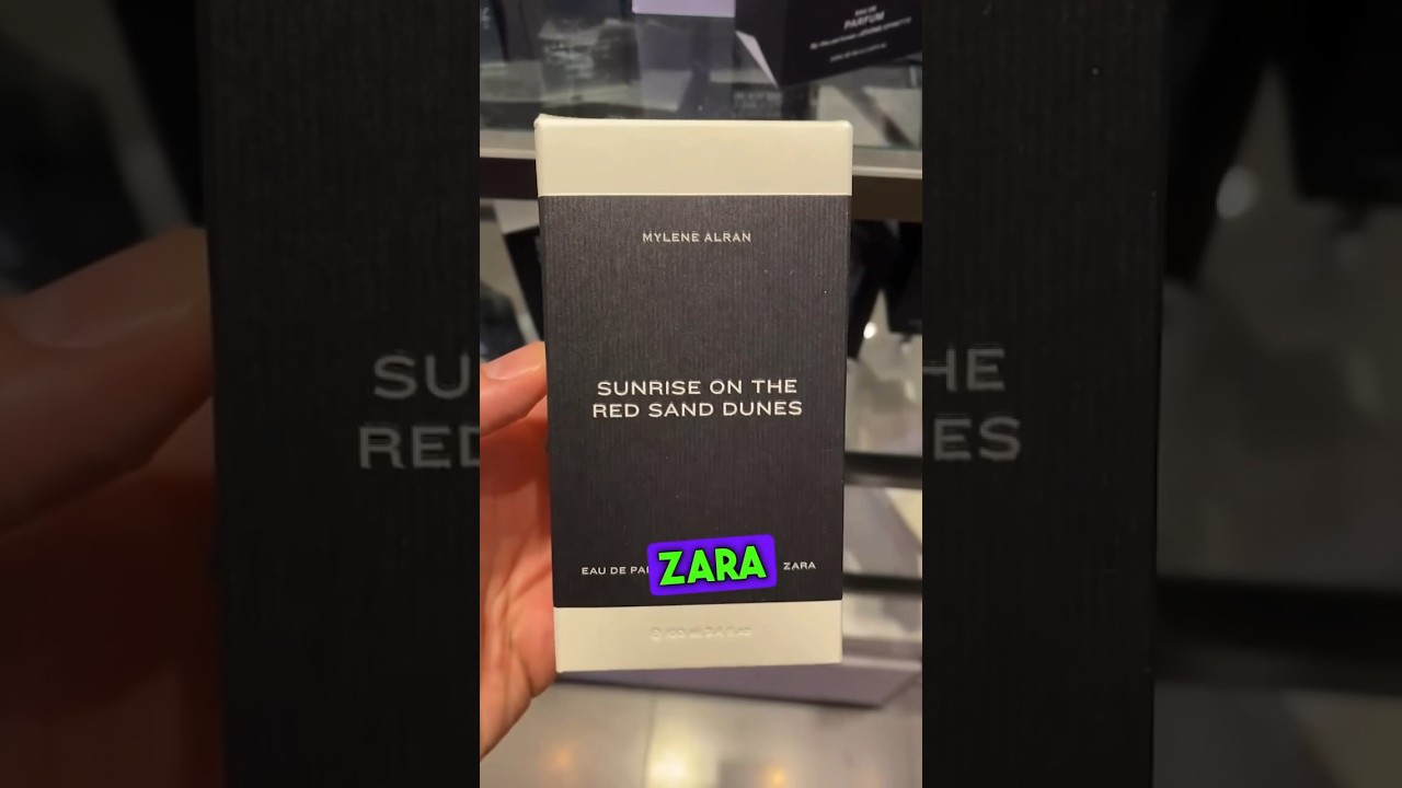 Аромат за 15 секунд в Zara! | Рассвет на красных дюнах #аромат #одеколон #zara