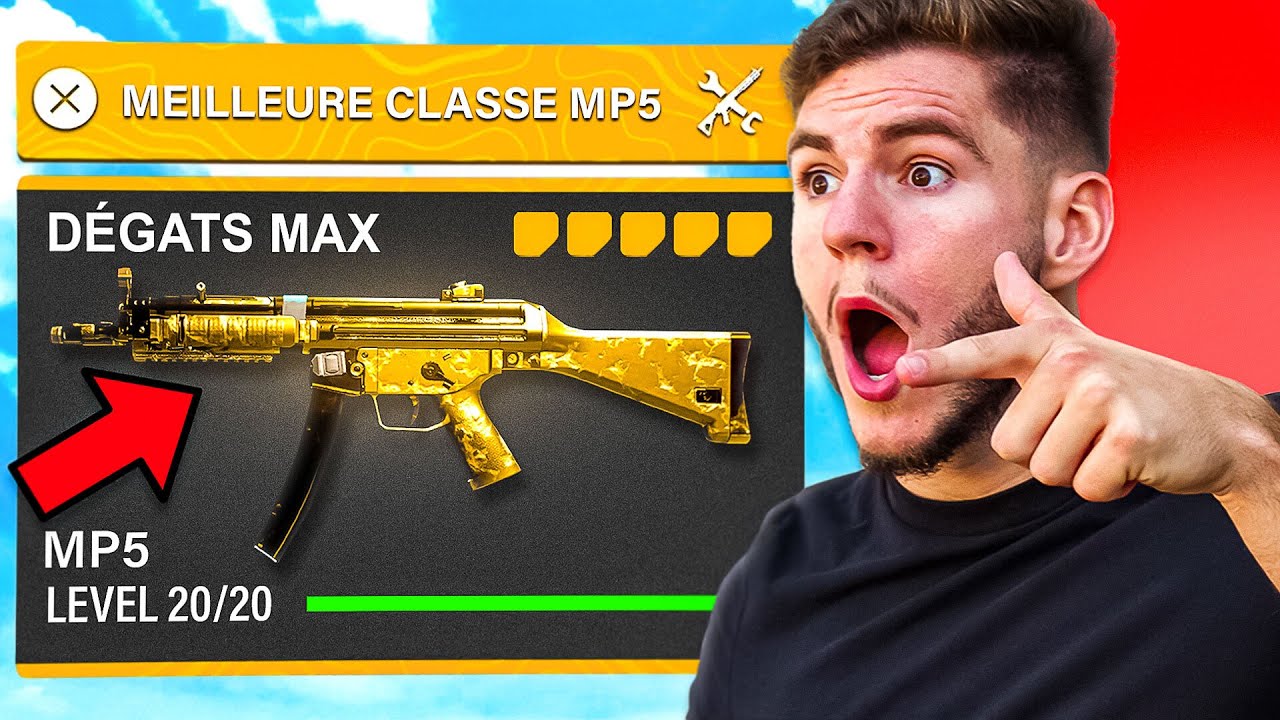 LA CLASSE *MP5* LA PLUS FACILE DE WARZONE !! (nouvelle meilleure classe MP5)