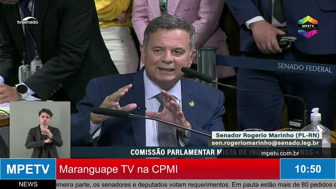 Senador Rogerio Simonetti Marinho - Ao vivo: na CPMI – 26/2/26