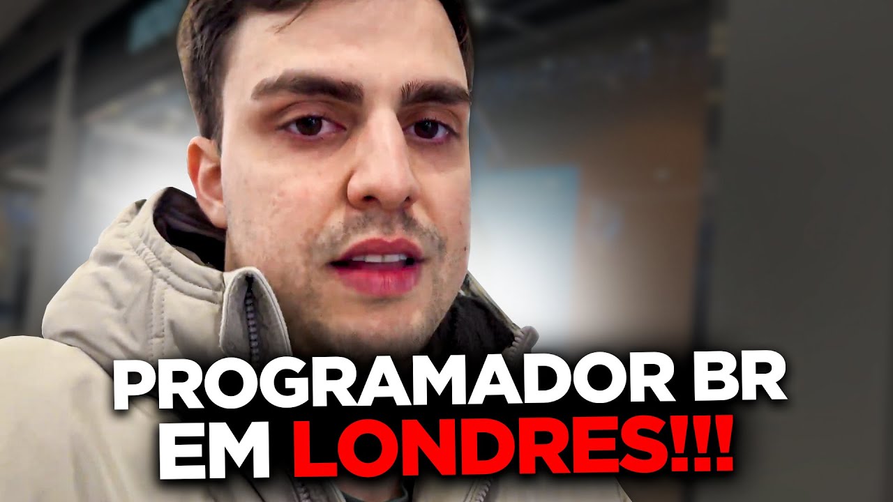 A REALIDADE de um PROGRAMADOR em Londres