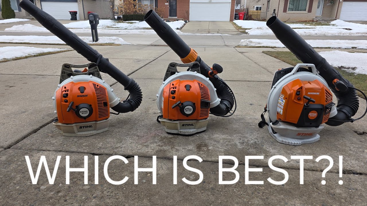 Stihl Backpack Blower BATTLE !BR600 Magnum BR700 BR800X