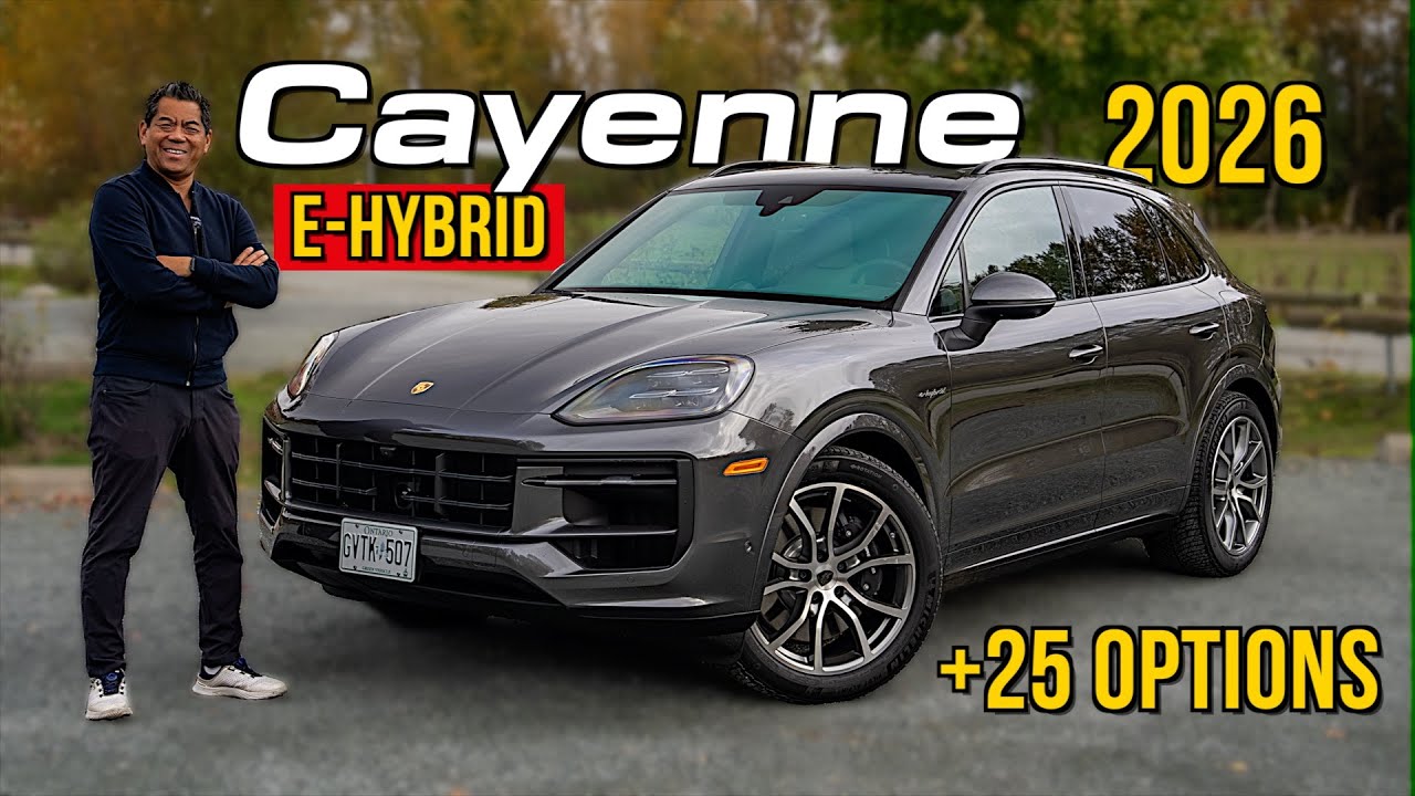 Porsche Cayenne E-Hybrid 2026 года — что вы получаете за 30 тыс. долларов опций?