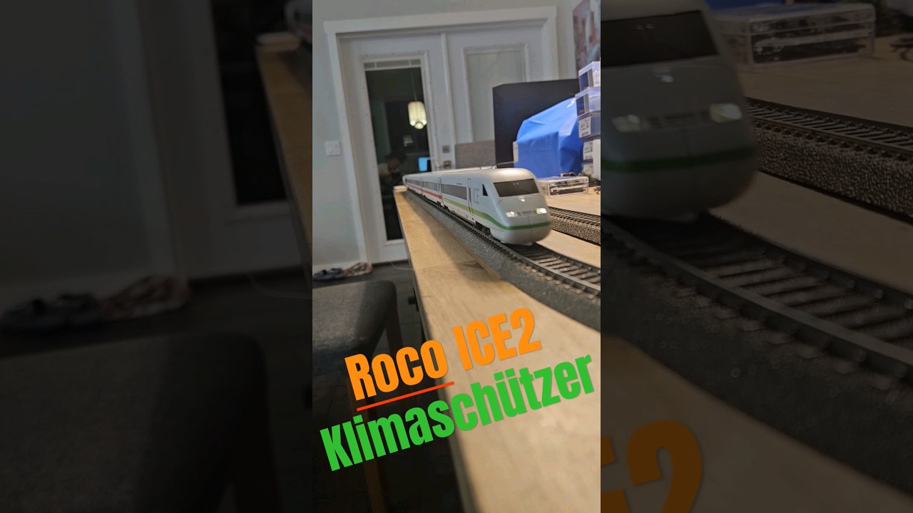 Roco ICE2 Klimasch&uuml;tzer full length #railway #modellbahn #dbag #ice #train #roco #trix # m&auml;rklin