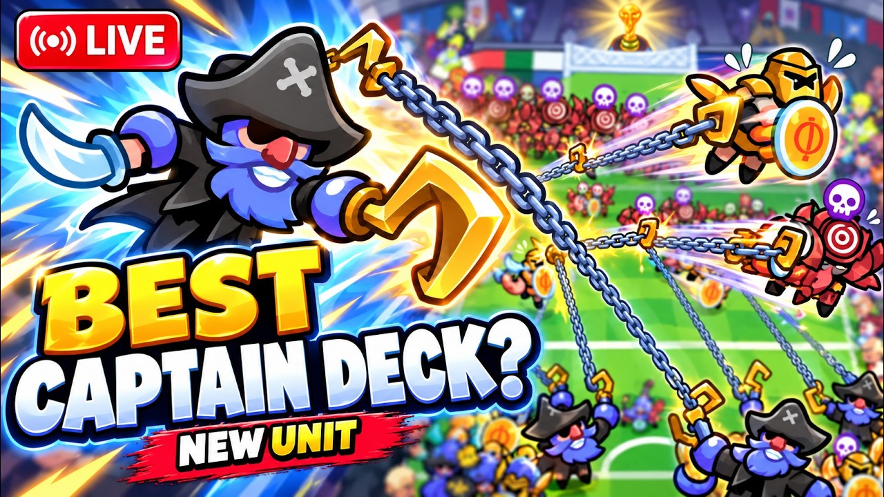 🔴 LIVE: Building the STRONGEST Captain Deck 🔥 | Draft Showdown
