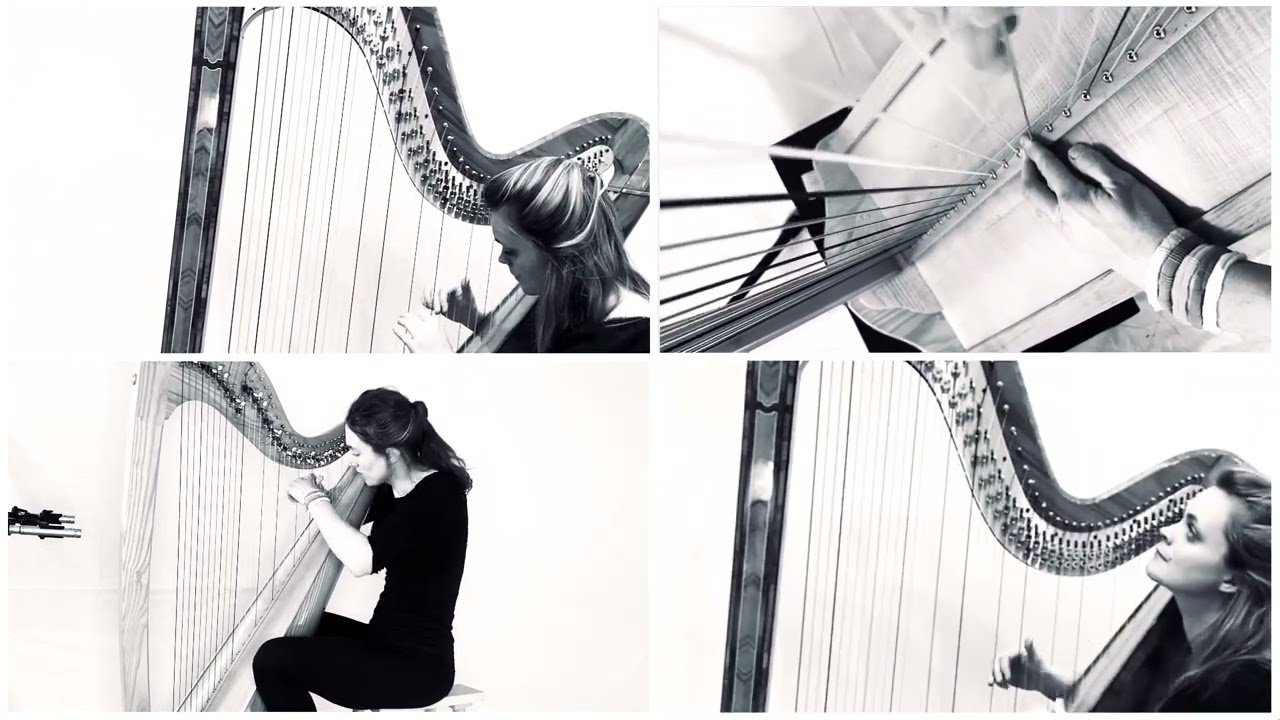 Nila - experimental harp duet of a Tamil lullaby and South Indian soundscape