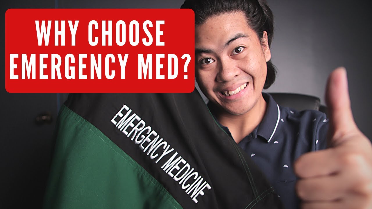 YOU should consider being an EMERGENCY MEDICINE physician. Here's why..