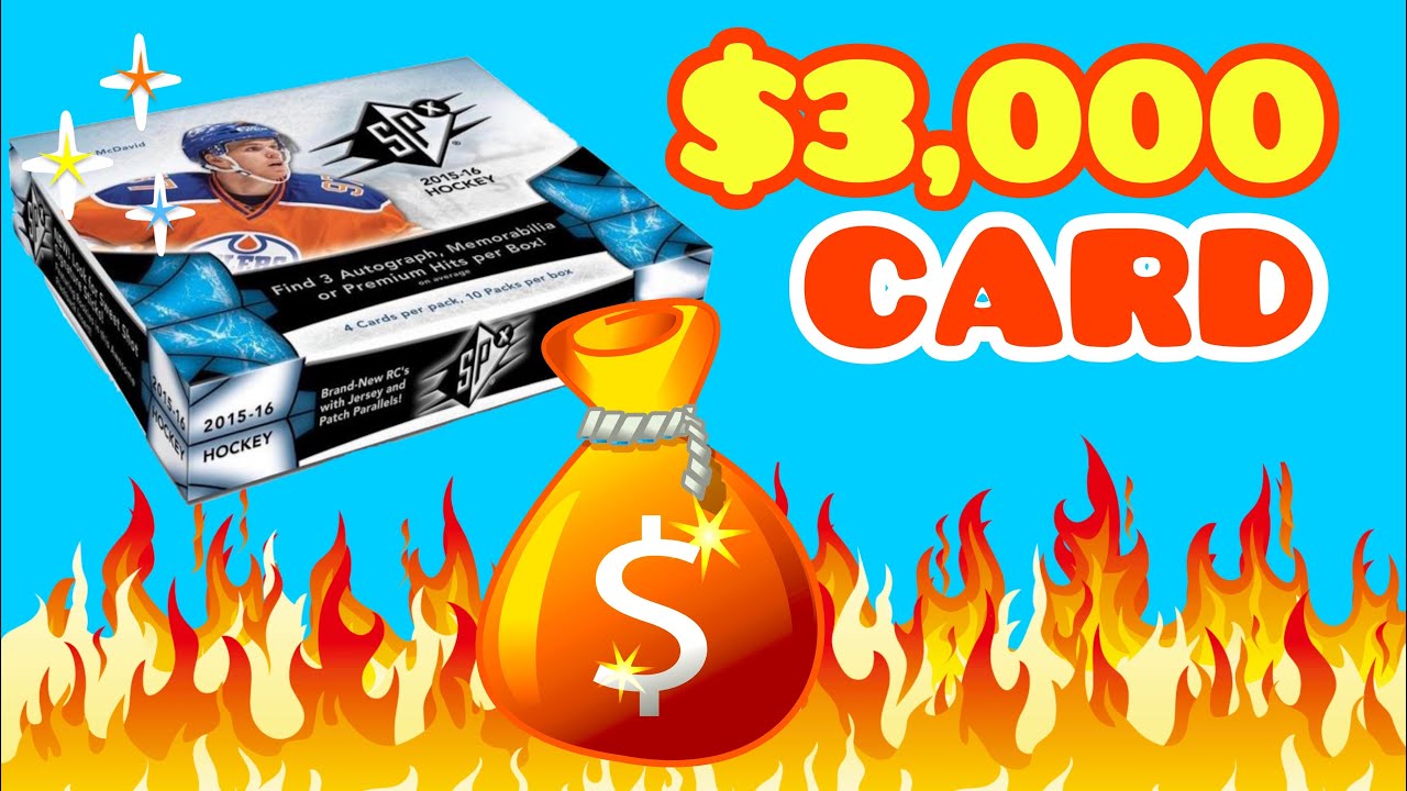 2015-16 (15/16) SPx Hockey Hobby Box Break | $3,000 CARD | 2021-22 Tim Hortons Hockey Cards NEXT!