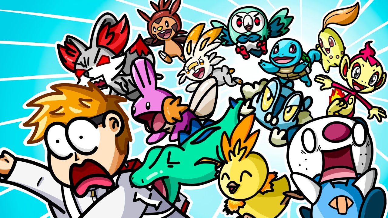 Can you catch EVERY Shiny Starter Pokemon in 24 Hours?