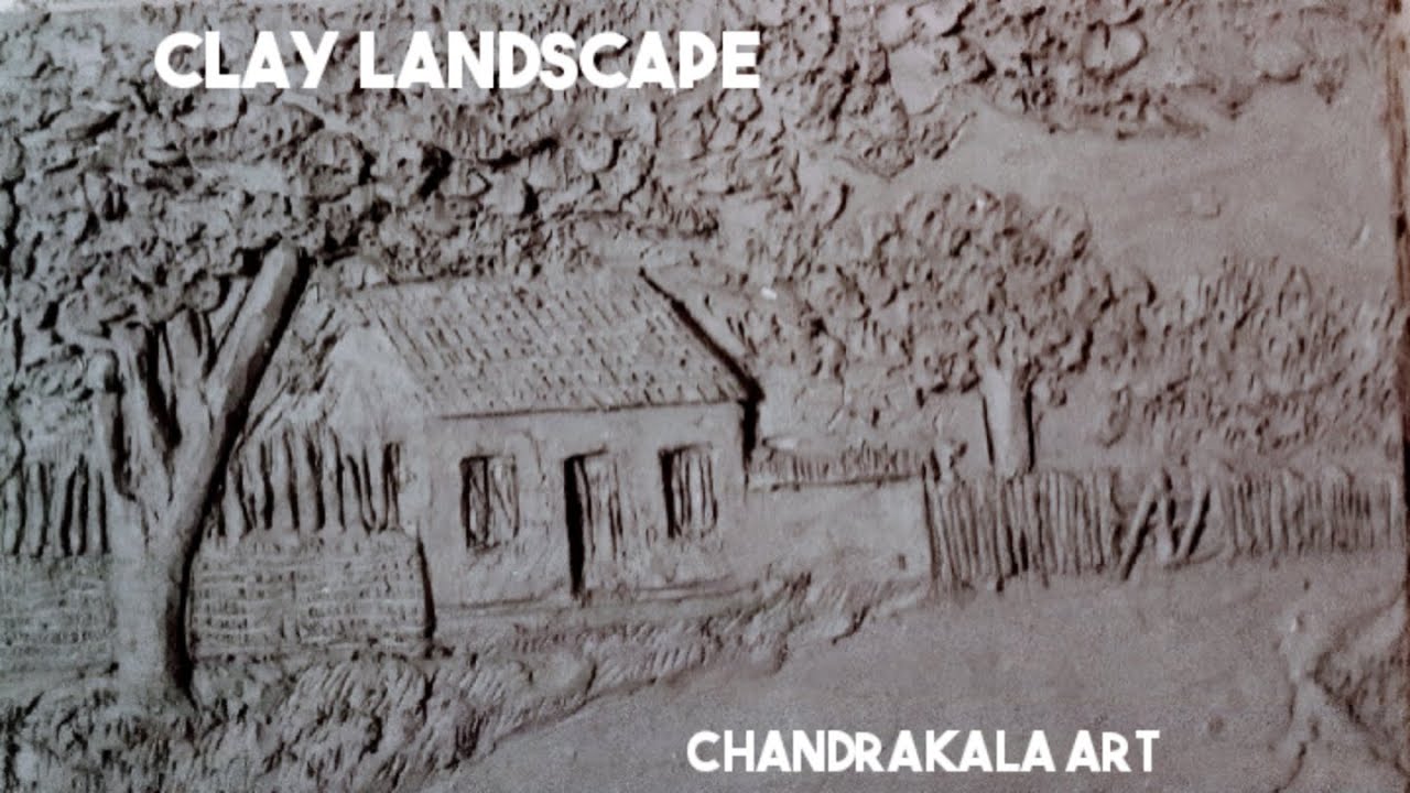 clay landscape making| mural art| clay  work| clay art landscape making| clay landscape2022|