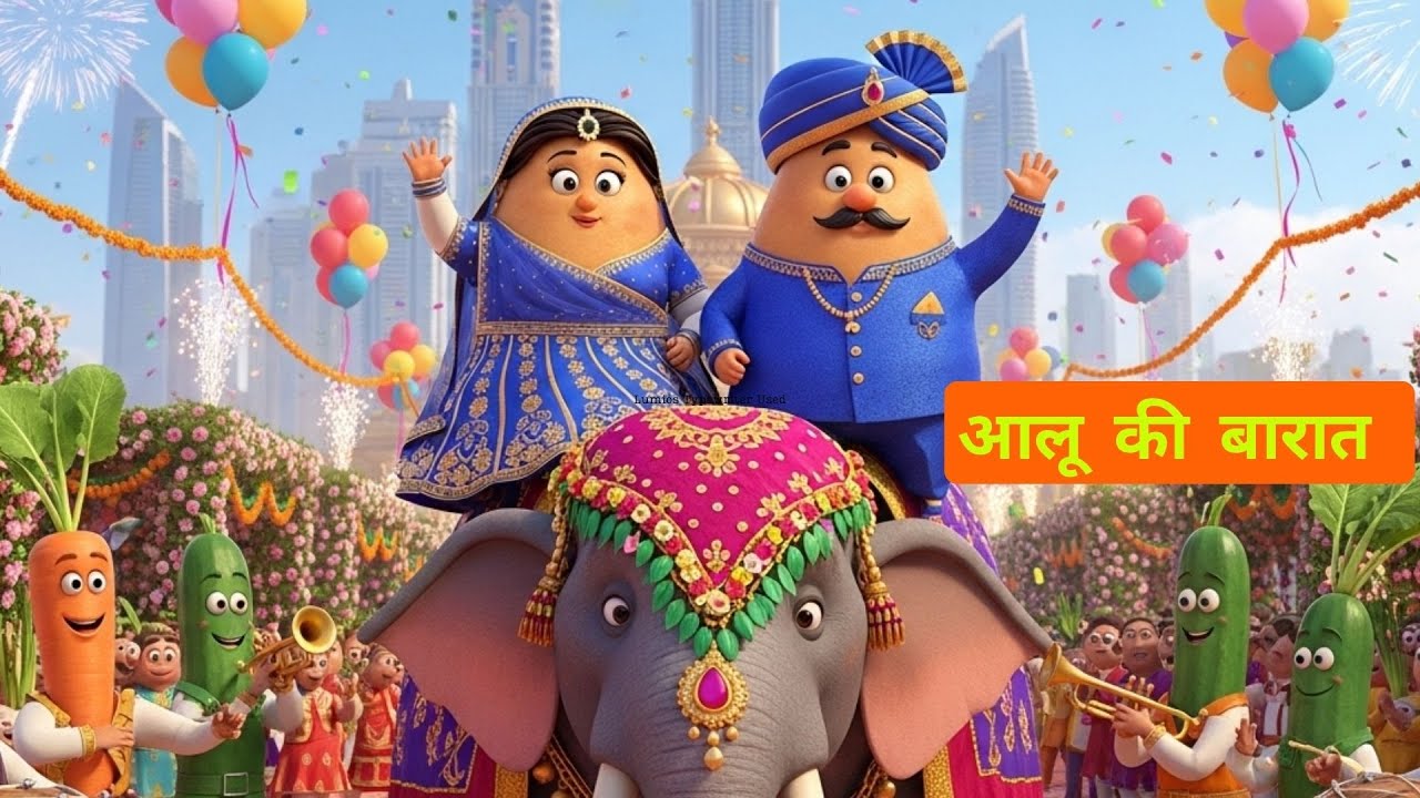 Aalu Ki Barat part 8 | Kids Hindi | Hindi Cartoon Video | आलू की बारात