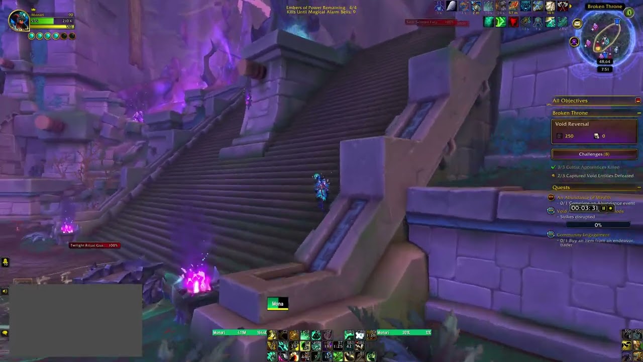 Zul'aman Ritual Site Max Difficulty Speedrun (Windwalker Monk POV)