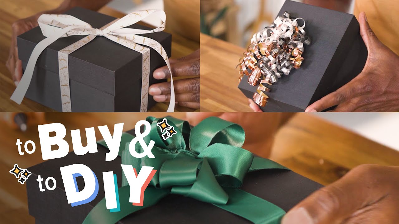 How to Make 3 Easy Gift Bows With Ribbon