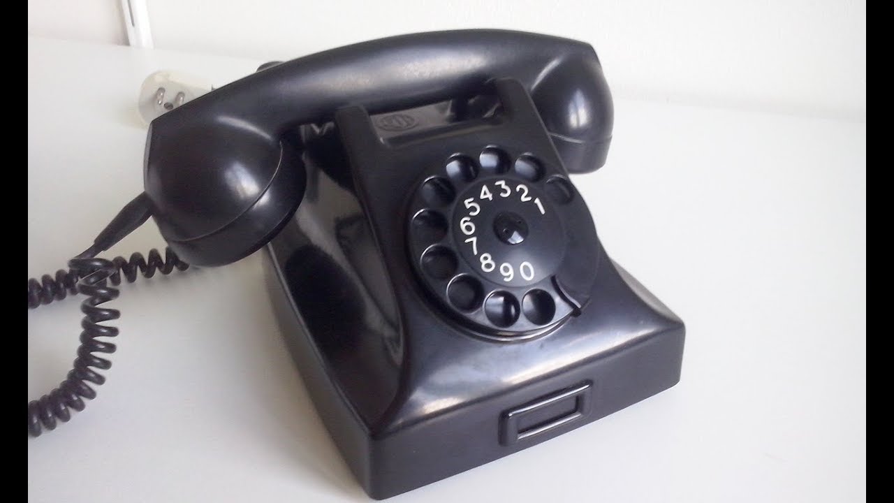 Vintage Bakelieten telefoon op digitaal telefoonnet  How To DIY
