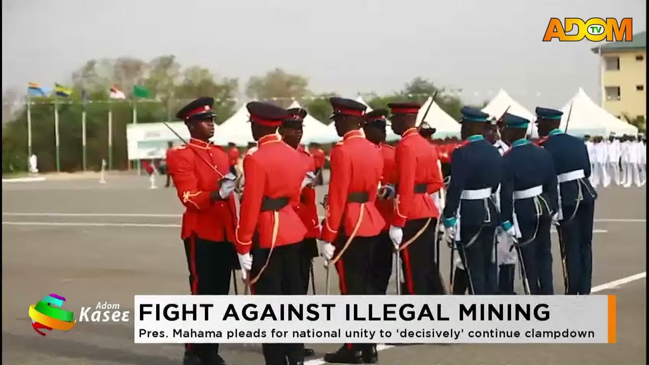 Illegal Mining: Pres. Mahama pleads for National Unity to 'decisively' continue clampdown (30-01-26)