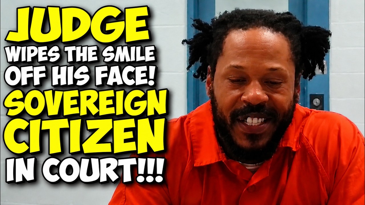 No-Nonsense Judge Instantly Erases Sovereign Citizen's Smirk In Court! Pro Se Disaster!!!