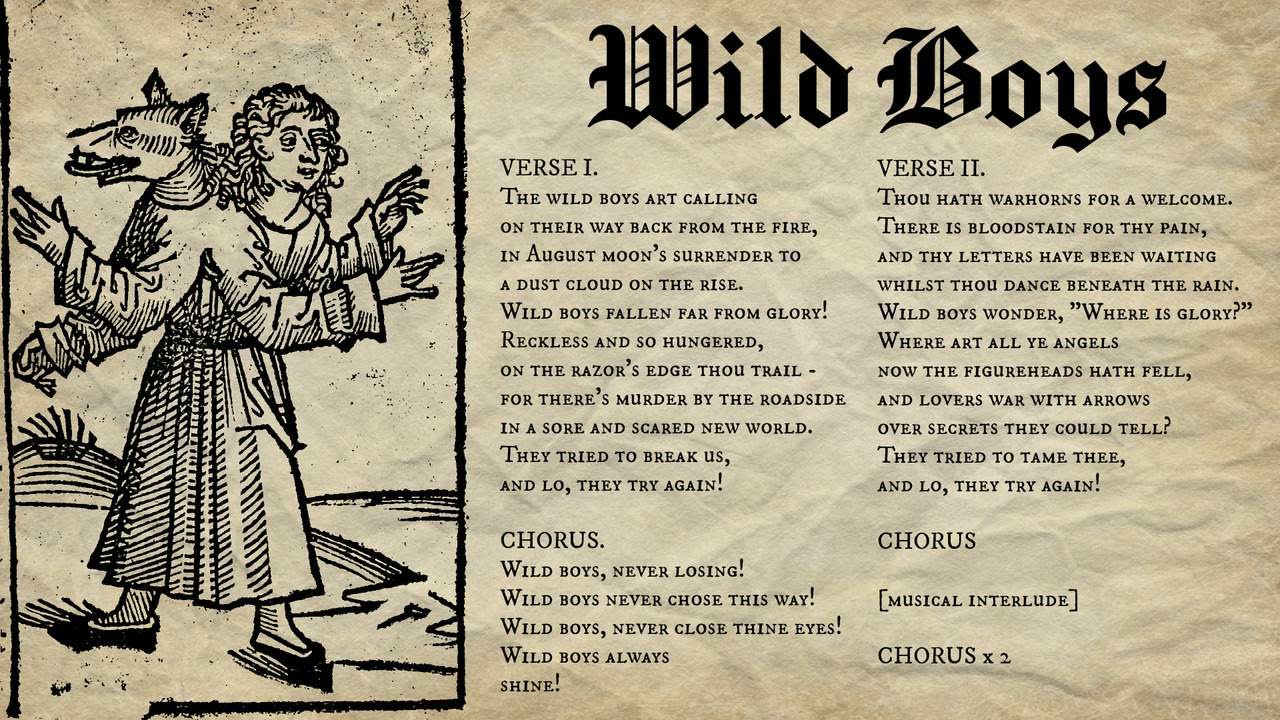 Wild Boys (Duran Duran Bardcore)