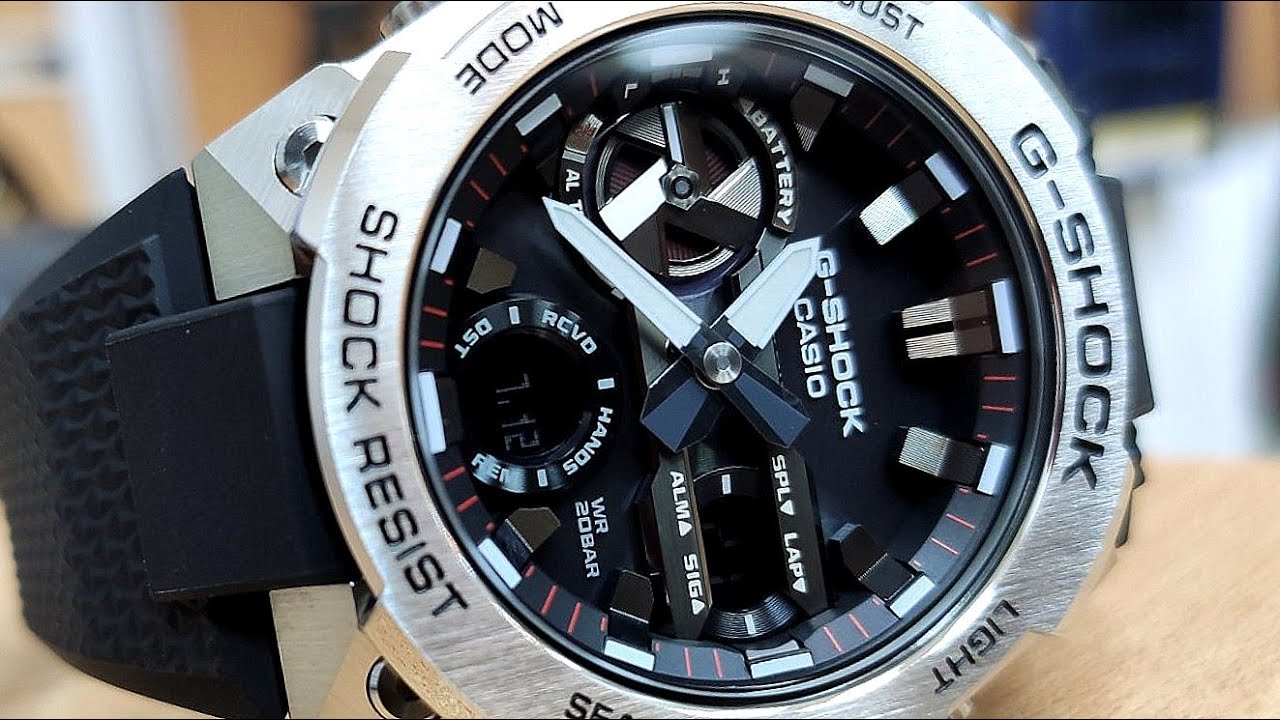 Casio G-Shock GST-B400-1A Carbon core guard Bluetooth smart watch 2021