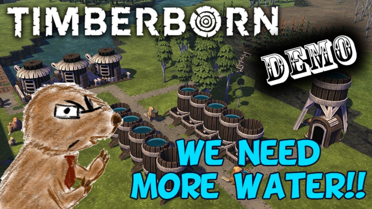 【Timberborn】Surviving the Dry Season!