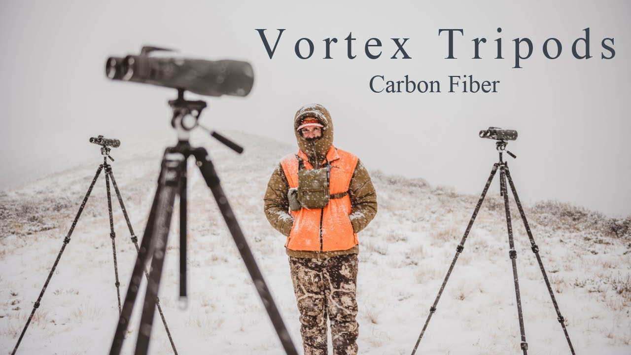 NEW ULTRALIGHT Vortex Optics Carbon Fiber Tripods