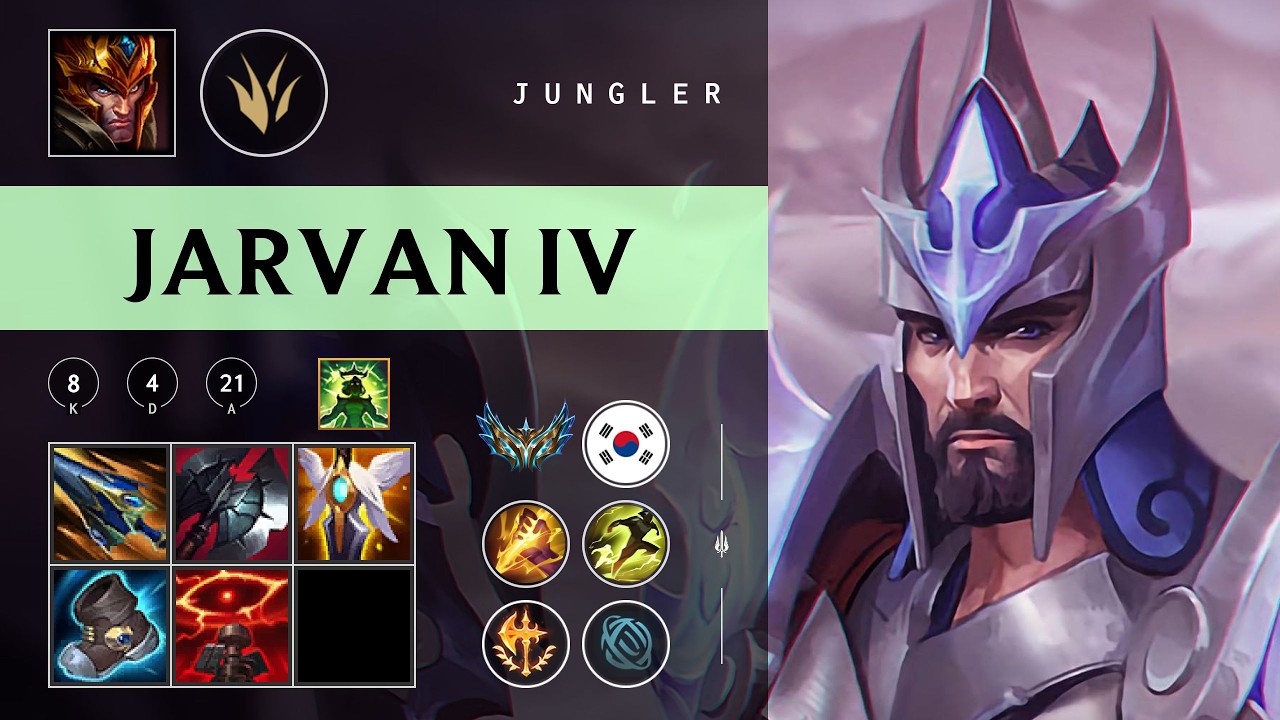 Jarvan IV Jungle vs Vi - KR Challenger Patch 26.05