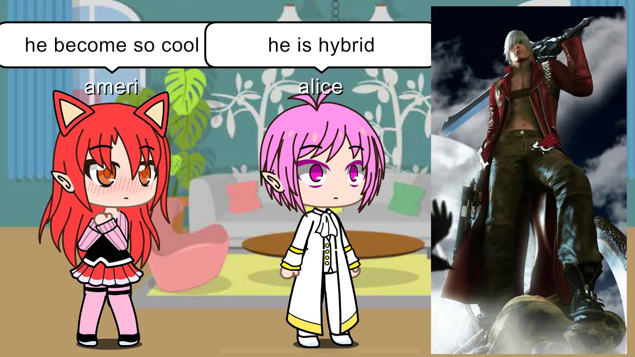 Welcome to demon school iruma kun react to iruma as Dante