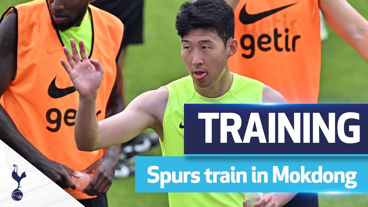 Spurs open training and signing session in South Korea | TRAINING