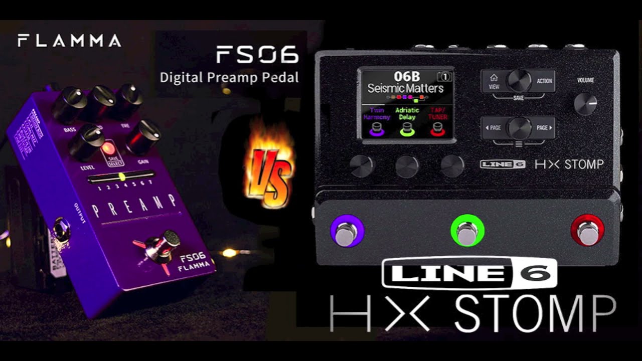 Flamma Preamp Vs. Helix