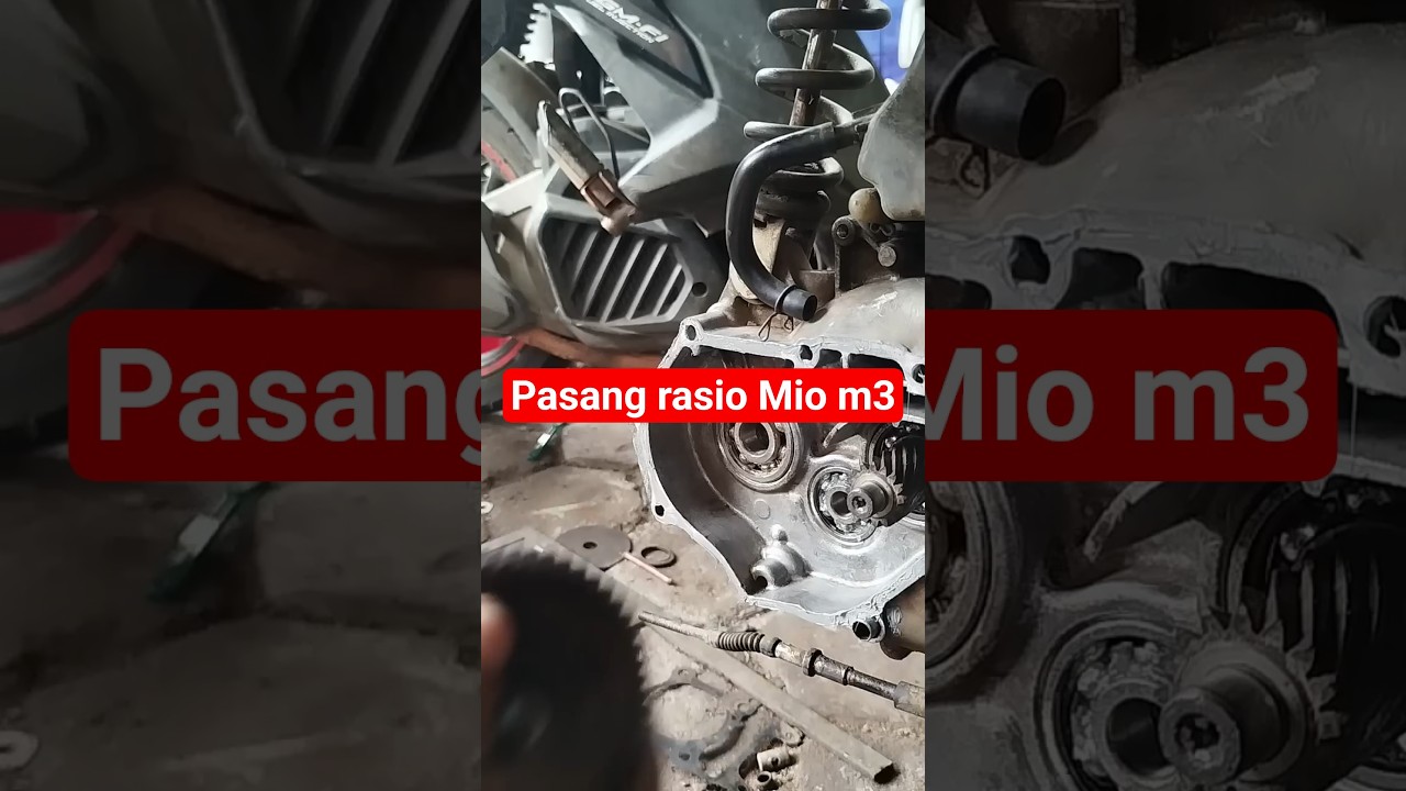 pasang gear transmisi Mio M3 #shorts