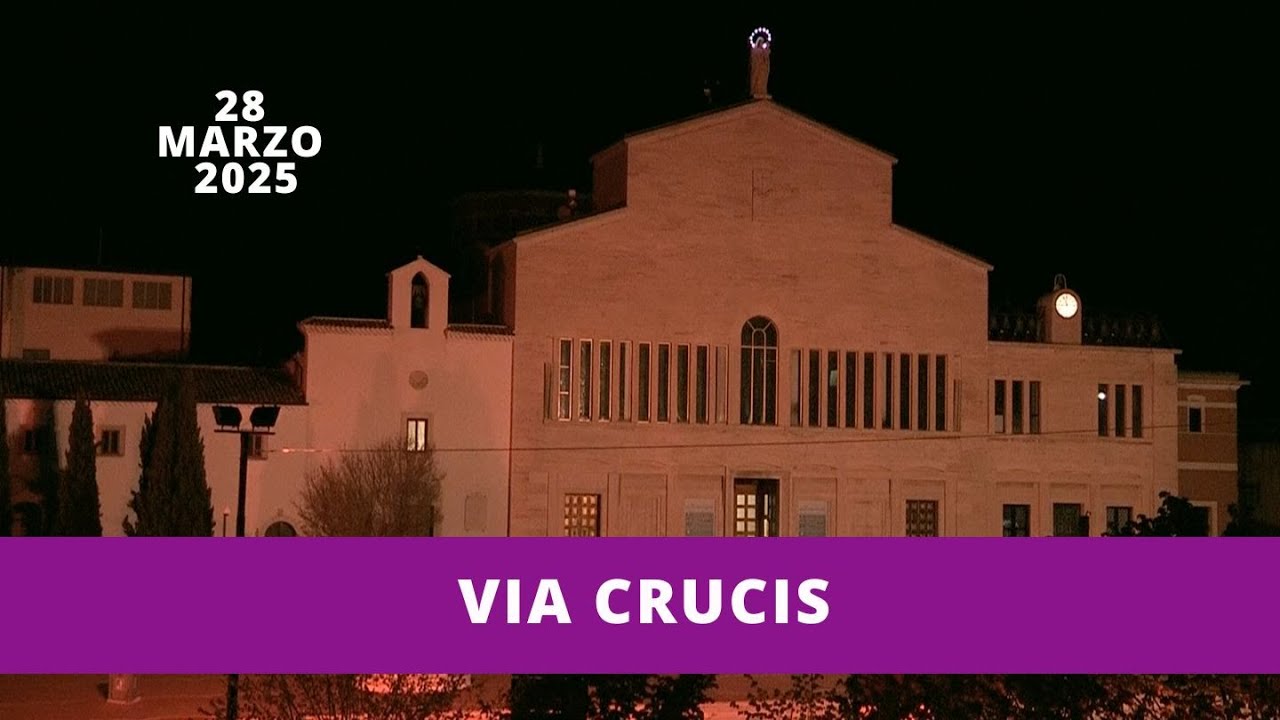 Via Crucis 28 marzo 2025 fr Mauro Scoccia