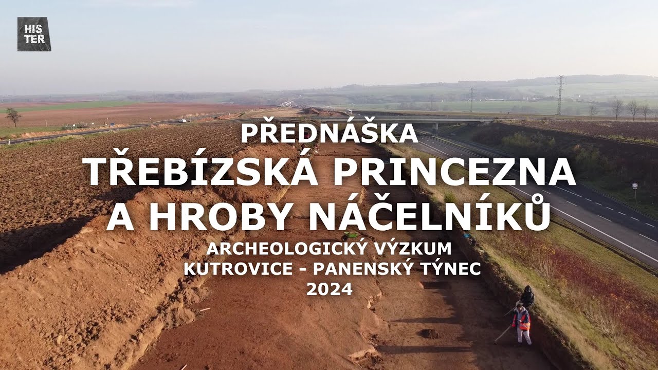 Přednáška Třebízská princezna a hroby náčelníků Slaný 2025 - archeolog Milan Kuchařík