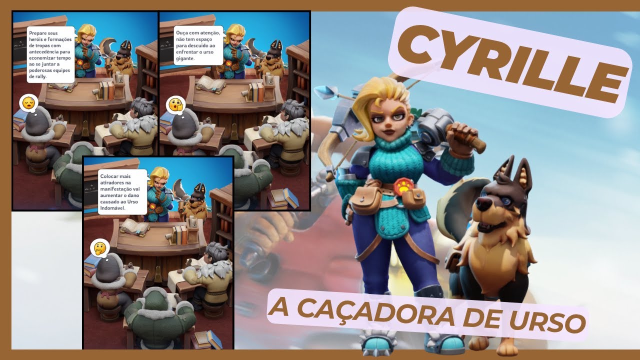 CYRILLE - A CAÇADORA DE URSO - Whiteout Survival