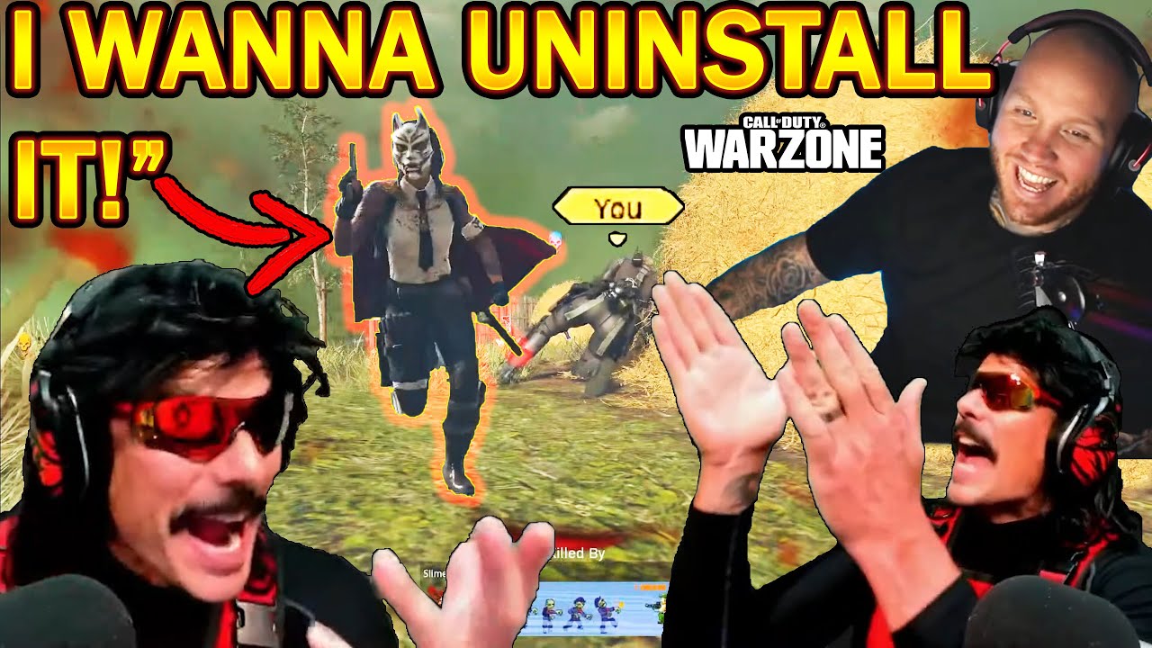 DrDisrespect Almost UNINSTALLS Warzone with TimTheTatman & Zlaner After Dealing With MASSIVE Issues!