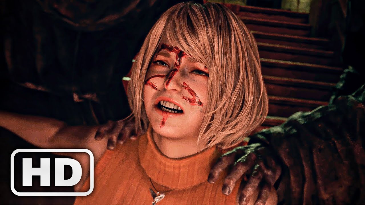 Resident Evil 4 Remake - Ashley Taken and Infected with Mysterious Substance 4K 60FPS Scene